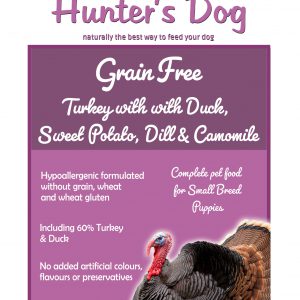 Indyk z kaczką, batatami, koprem i rumiankiem