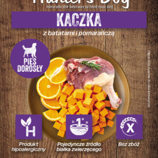 Kaczka z batatami i pomarańczą