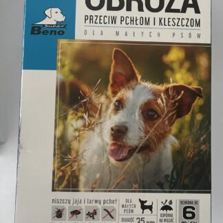 OBROŻA NA PCHŁY I KLESZCZE DLA MAŁYCH PSÓW