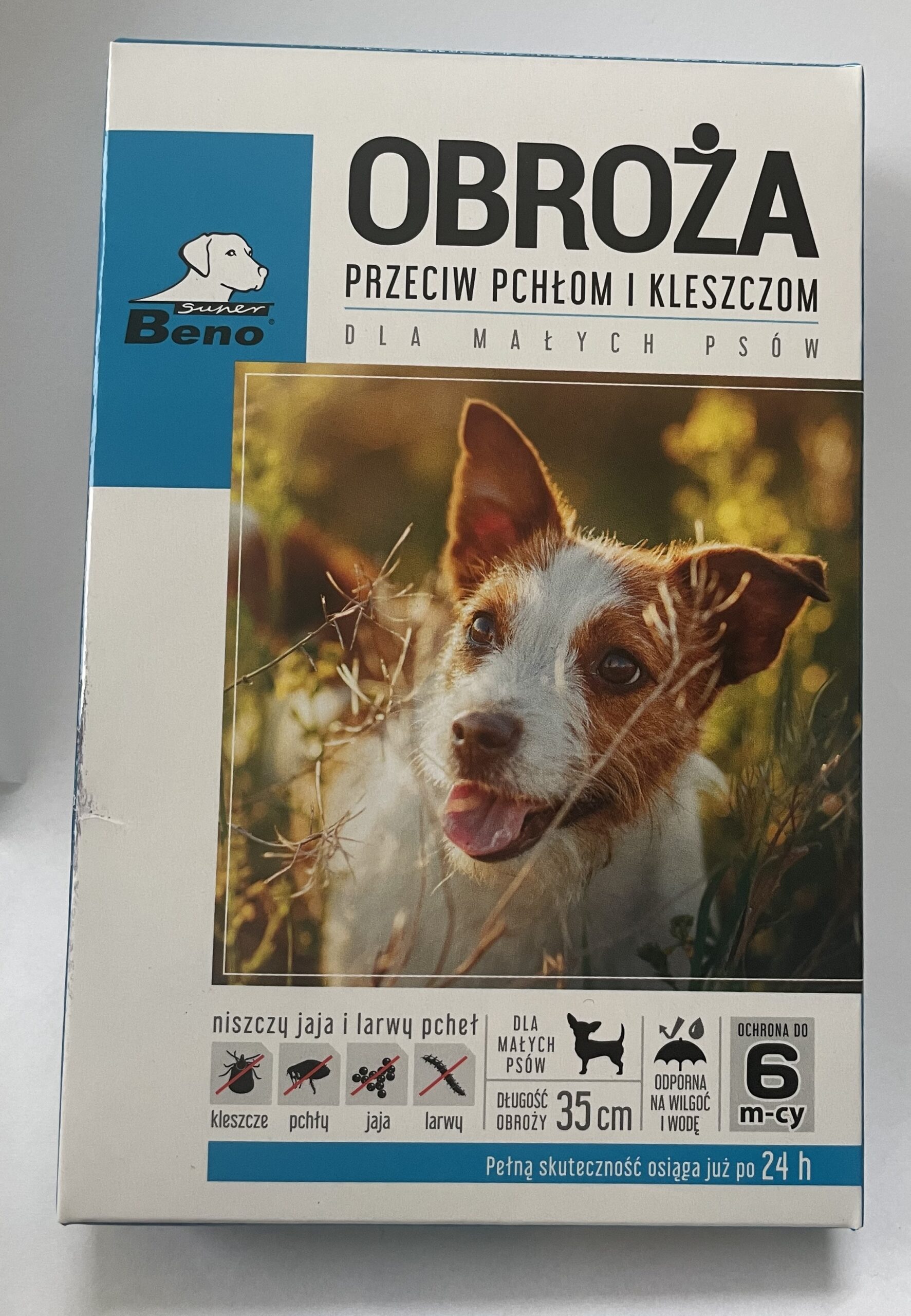 OBROŻA NA PCHŁY I KLESZCZE DLA MAŁYCH PSÓW
