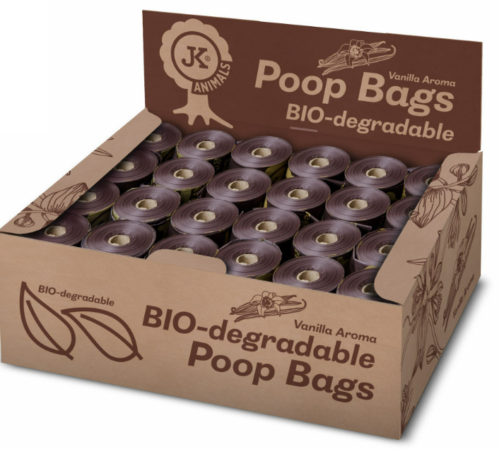 Biodegradowalne woreczki na odchody