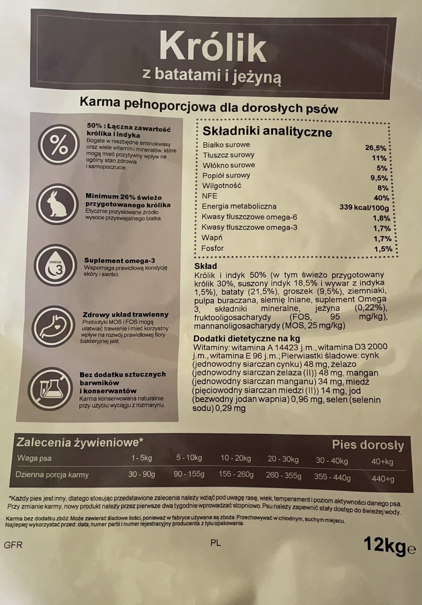 Królik z batatami i jeżynami - obrazek 2
