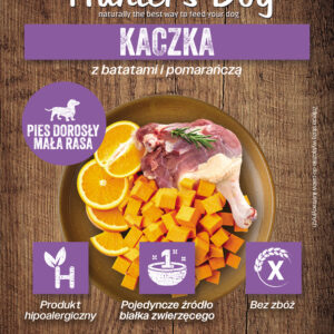 Kaczka z batatami i pomarańczą