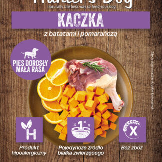 Kaczka z batatami i pomarańczą
