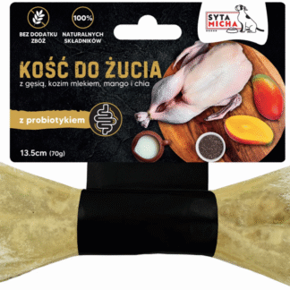 Kość do żucia dla psa z probiotykiem 13,5 cm